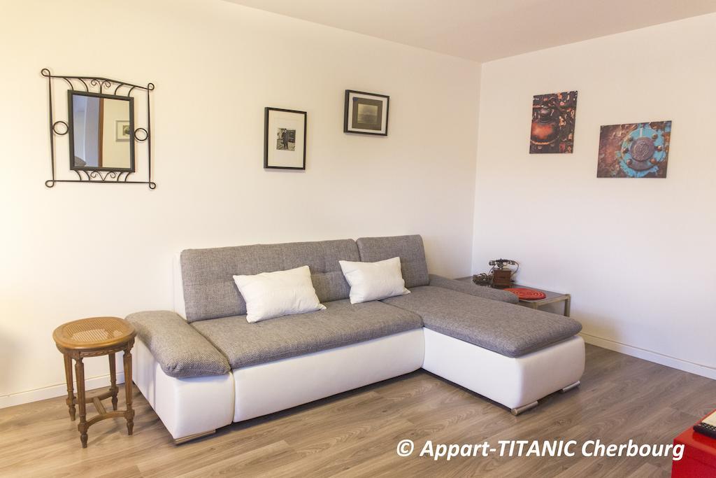 Appart Titanic Cherbourg Centre Port Szoba fotó
